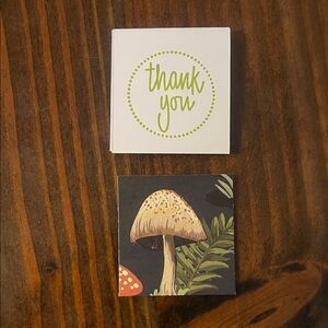 15 Homemade Mushroom Thank You Cards